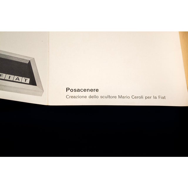 Ashtray or Pocket Emptier by Mario Ceroli for Fiat Poltronova, 1970s For Sale - Image 3 of 6