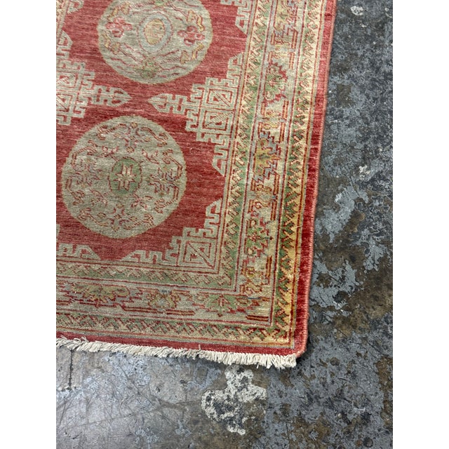 2ft 6in × 6ft 5in Oushak Turkish Runner Rug, Vintage For Sale - Image 10 of 12