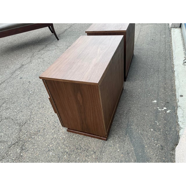 Mid Century Brutalist Style Nightstands - Pair For Sale - Image 12 of 17
