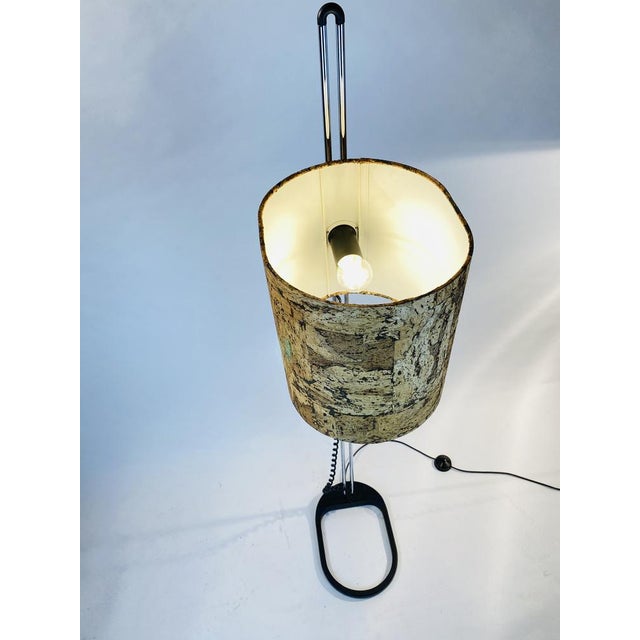 Floor Lamp in Cork and Chrome from Staff, 1970s For Sale - Image 18 of 18