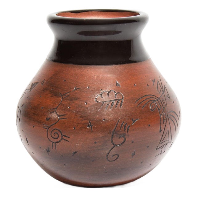Maxine Clark Navajo Pottery Vase For Sale