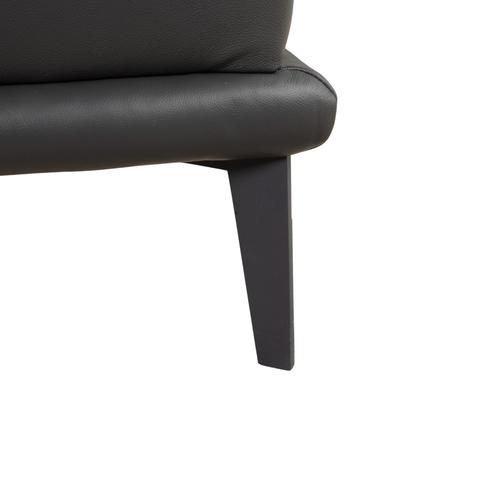 Animal Skin Sherry Corner Sofa in Anthracite Leather from Willi Schillig For Sale - Image 7 of 12