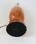 Brown Vintage Hand Turned Wood Table Lamp For Sale - Image 8 of 12