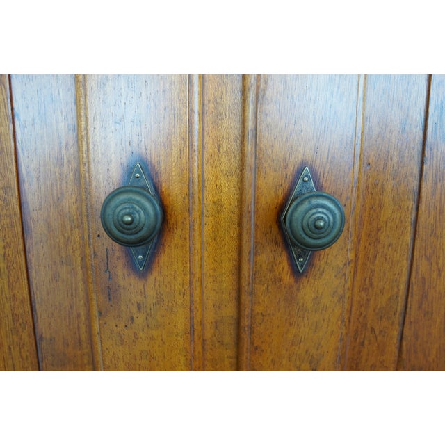 Vintage Milling Road Italian Maple Credenza For Sale - Image 12 of 17