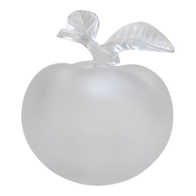 Lalique Perfume Bottle Grande Pomme For Sale