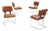 Tucroma Chairs by Guido Faleschini for I4 Mariani, 1970s, Set of 4 For Sale