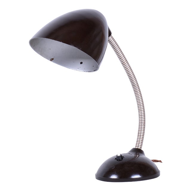 Bauhaus Table Lamp by Eric Kirkman Cole, Czech, 1930s For Sale