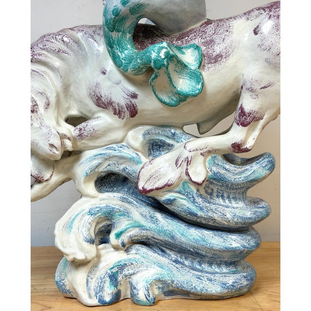 Jean René Gauguin “Havtyren” / 'Sea Bull' Sculpture for Bing & Grøndahl, Denmark For Sale - Image 14 of 18