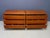 1960s Florence Knoll 6-Drawer Double Dresser in Teak With Satin Nickel Base 1960s For Sale - Image 5 of 11