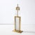 Late 20th Century Late 20th Century Modernist Stone Textured Hand-Blown Murano Glass Table Lamp With Brass Fittings For Sale - Image 5 of 13