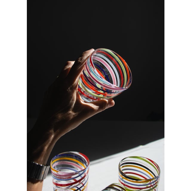 Drinking Set by Maryana Iskra for Ribes, Set of 6 For Sale - Image 15 of 18