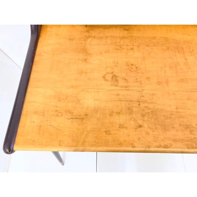 Small Ladies Writing Desk attributed to Reinhold Stotz, 1950s For Sale - Image 16 of 18