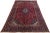 Persian 1960s Vintage Persian Kashan Handmade Red Medallion Wool Rug For Sale - Image 3 of 7