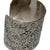 Traditional Attributed to Tom Binns Sterling Silver Abstract Typography Wide Cuff Bracelet Tb .925 103g C. 2000s For Sale - Image 3 of 4