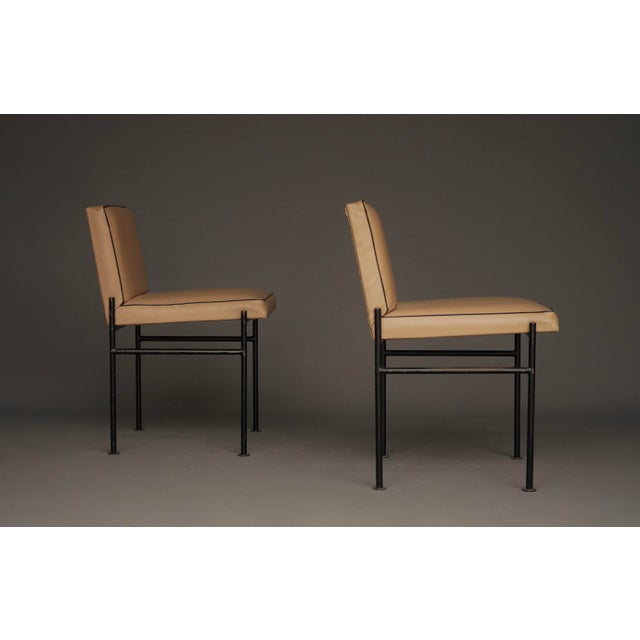 Contemporary Modernist Side Chairs from Wim Den Boon, 1960s, Set of 2 For Sale - Image 3 of 14