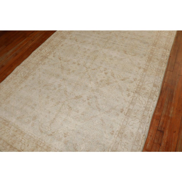 Shabby Chic Worn Vintage Turkish Rug - 5'3" x 9' For Sale - Image 3 of 10