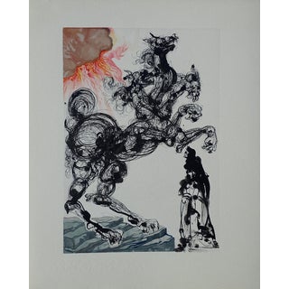 Salvador Dali, Cerbère, Etching For Sale