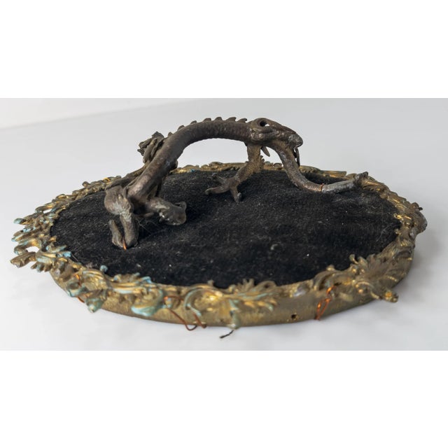 18th Century or Earlier Chinese or Japanese Bronze Dragon Fragment For Sale - Image 4 of 13