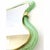 Gold Italian Murano Glass Mirror in Weathered Green by Simoeng For Sale - Image 8 of 9