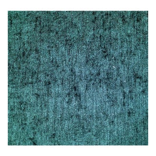 Schumacher "“Sicily” Jade Silk Blend Chenille Fabric- 8.4 Yards For Sale