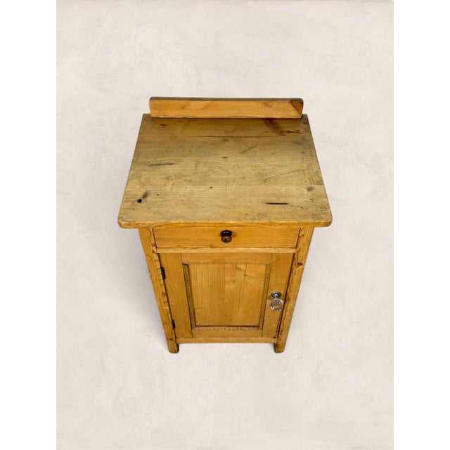 Wood Antique English Pine Pot Cupboard For Sale - Image 7 of 7
