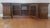 1960s 1960s Long & Low Burlwood Credenza With Brass Hardware and Built-In Bookcase -- Custom and Handmade For Sale - Image 5 of 11