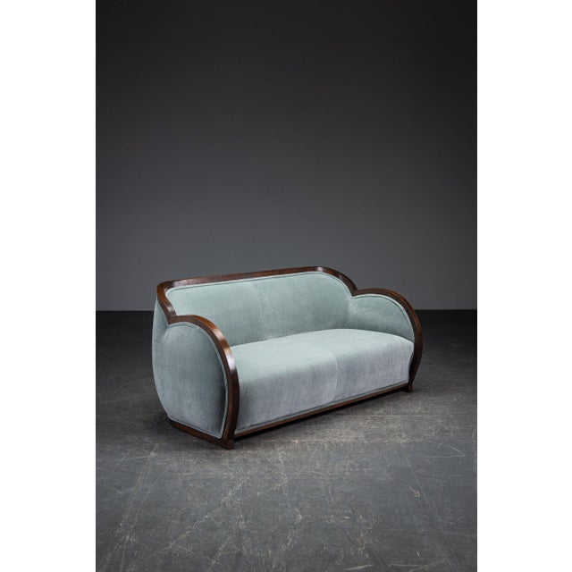 Vintage Art Deco Sofa, 1940s For Sale - Image 14 of 15