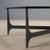 Small Italian Table in Black Lacquered Iron and Glass For Sale - Image 6 of 9