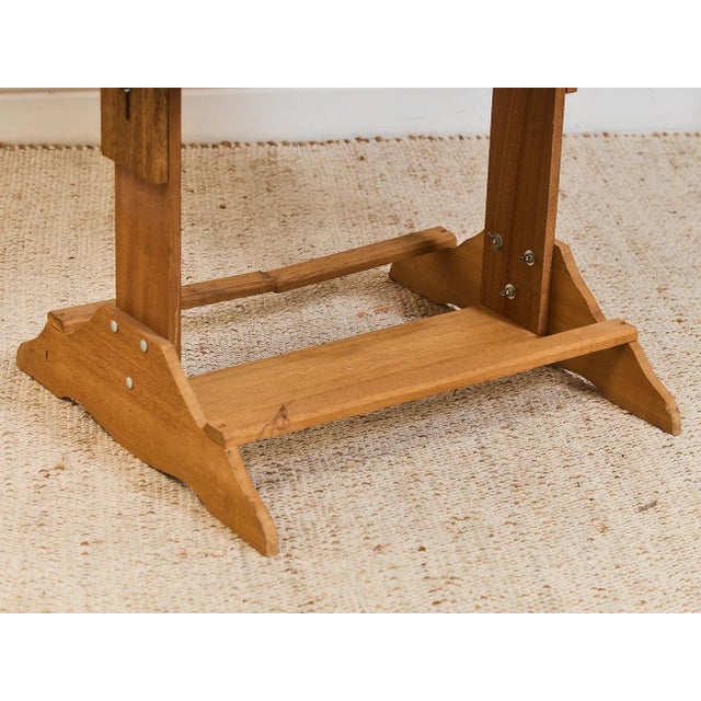 Mid 20th Century Vintage Adjustable Drafting Table Drafting Desk For Sale - Image 5 of 12