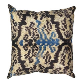 Pasargad Multi Color Turkish Style Ikat Pillow For Sale