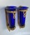 Antique Late 19th Exquisite Louis Philippe French Wall Sconces With Sèvres-Style Cobalt Blue Glass Vases Gilded Ormolu Mounts, a Pair For Sale - Image 10 of 12