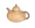 A 1951 ceramic teapot designed by the Danish designer Jørgen Møller-Petersen. Brown in color, this teapot has a short...