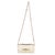 White Cream Smooth Calfskin Mini Zumi Chain Shoulder Bag For Sale - Image 8 of 8