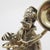 Silver Vintage Italian Handmade Genuine Silver Angini Branded Street Artist With Instrument Figurine, Made in Tuscany (Arezzo) For Sale - Image 8 of 13