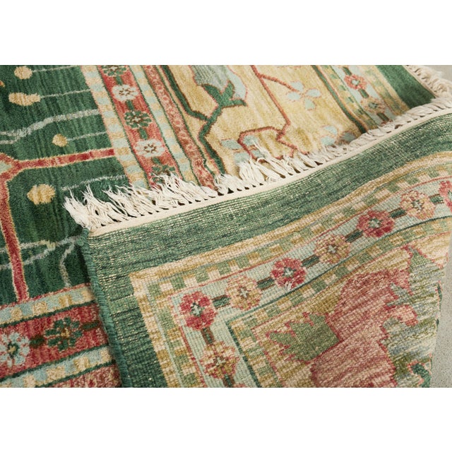 20th Century Turkish Arts and Crafts Donegal Style Rug 18' X 12' For Sale - Image 15 of 18