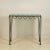 Modern Verdigris 'Meandre' and Glass Consoles by Design Frères - a Pair For Sale - Image 3 of 7