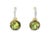 Gorgeous 14K White Yellow Two-Tone Gold Diamond Peridot Earrings Metal: 14K White & Yellow Two-Tone Gold Gemstones:...