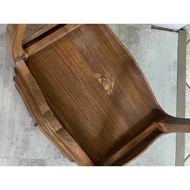 Louis XV Style Bedside Table with Drawer and Niche, 1950s For Sale - Image 14 of 18