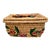 Bohemian Whimsical Decor Storage Basket Box With Flowers For Sale