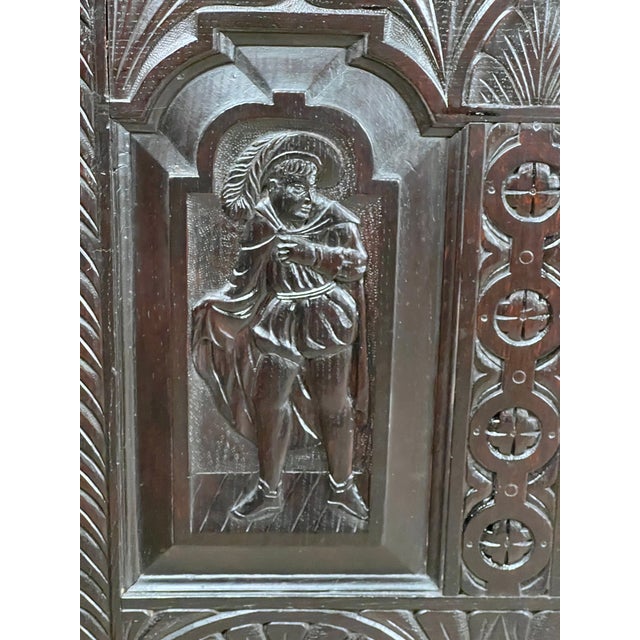 Antique 18th Century Charles II Style Mule Chest Maybe Irish or Scottish For Sale - Image 12 of 16