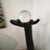 1990s Arm & Hand Sculpture Male Anatomic Statue Black Iron Postmodern Metal Art 27" For Sale - Image 16 of 17