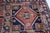 Red Antique Malatya Kurdish Rug – Vibrant Medallion Design Handwoven Wool - 4' X 6' 5'' For Sale - Image 8 of 13