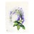 Dogwood Flower - Dramatic Abstract Purple Botanical Floral Still Life Painting Original Artwork by Xiao Wen Xu For Sale