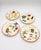 Set of 8 Williams-Sonoma French Market salad plates, made in Portugal. Each 9" plate features a unique watercolor-style...
