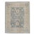 Gray Multicolor Handwoven Turkish Oushak Rug 7'11" X 9'11" For Sale