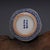 Chinese 1960s Blue and White Chinese Porcelain Lidded Jar With Round Geometric Medallion Motifs For Sale - Image 3 of 5
