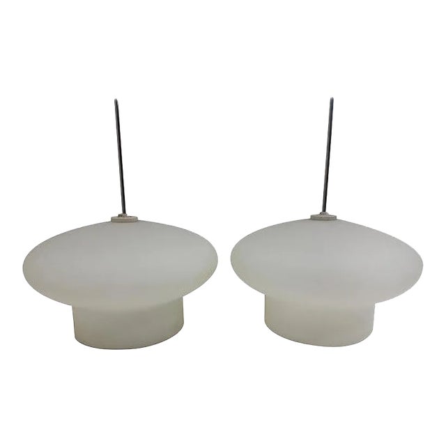 Czechoslovakian Chandeliers by Napako, 1970s, Set of 2 For Sale