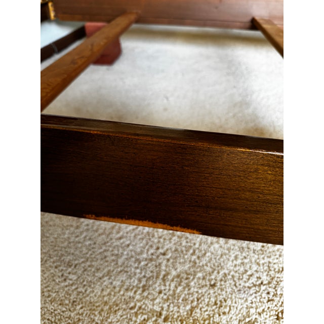 1974 Pennsylvania House Cherry Arched King Canopy Bed For Sale In Chicago - Image 6 of 18