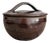 Tenmoku Ceramic Lidded Pot by Henry Hammond, 1950s For Sale