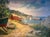 1960s Arthur R. Safford Original Oil Painting of New England Coastal Harbor, Gloucester, Massachusetts For Sale - Image 17 of 18
